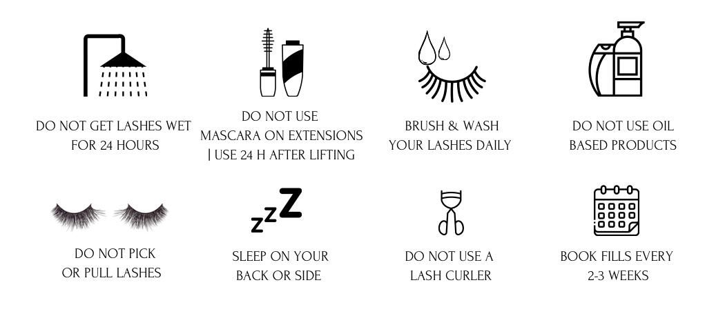 Pflegehinweise nach Wimpernverlängerung und Korean Lash Lifting